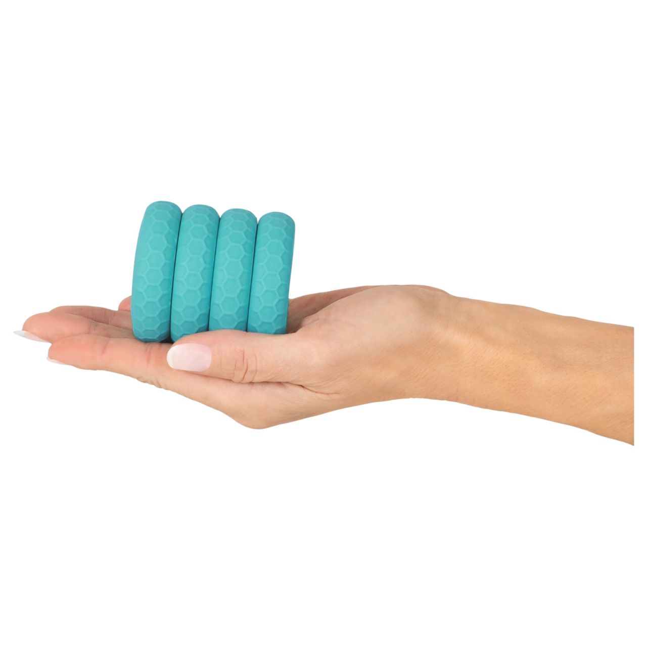 You2Toys - 3in1 pénisz- és heregyűrű szett (türkiz) You2Toys - 3in1 pénisz- és heregyűrű szett (türkiz)
