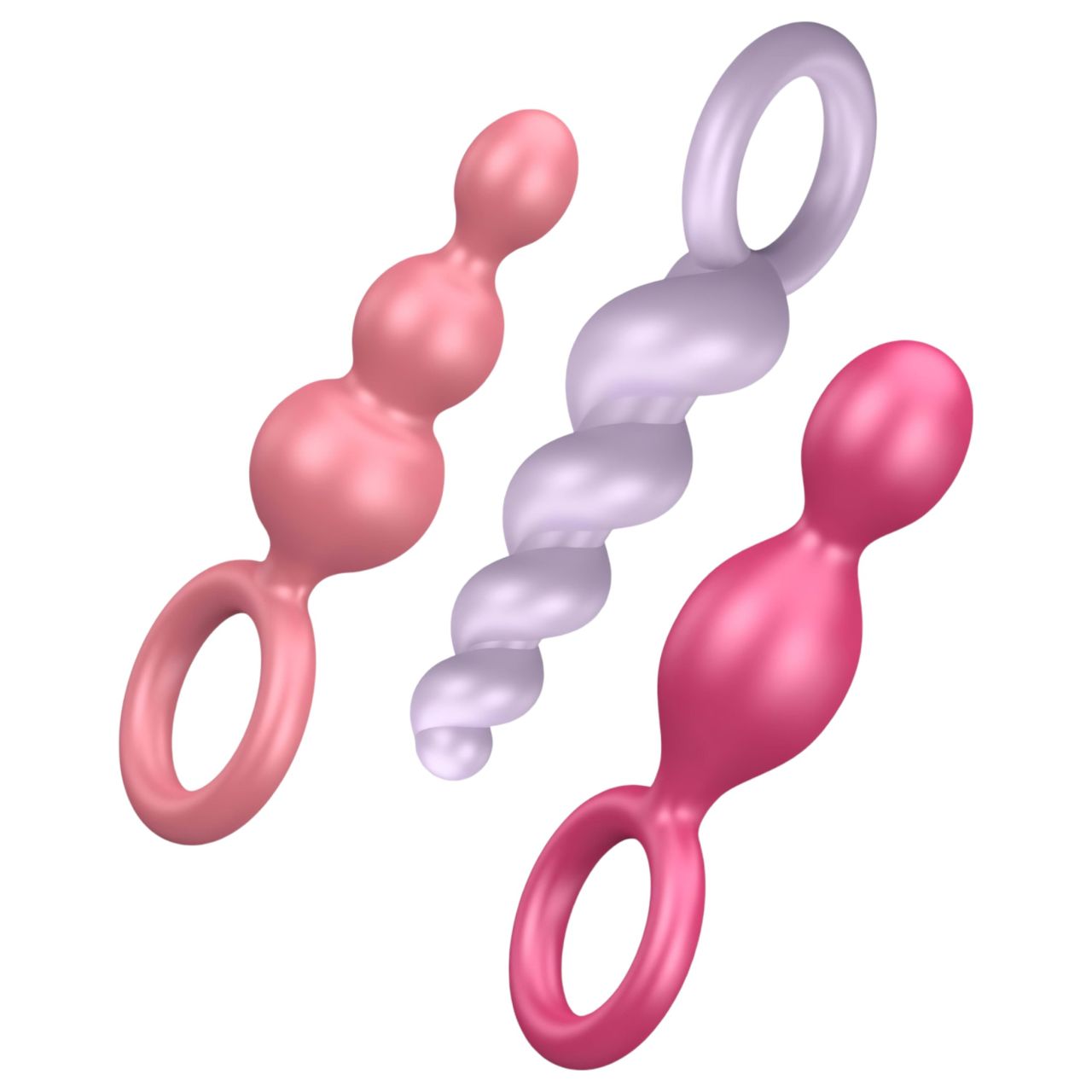 Satisfyer Booty Call - anál plug szett - színes (3 részes) Satisfyer Booty Call - anál plug szett - színes (3 részes)