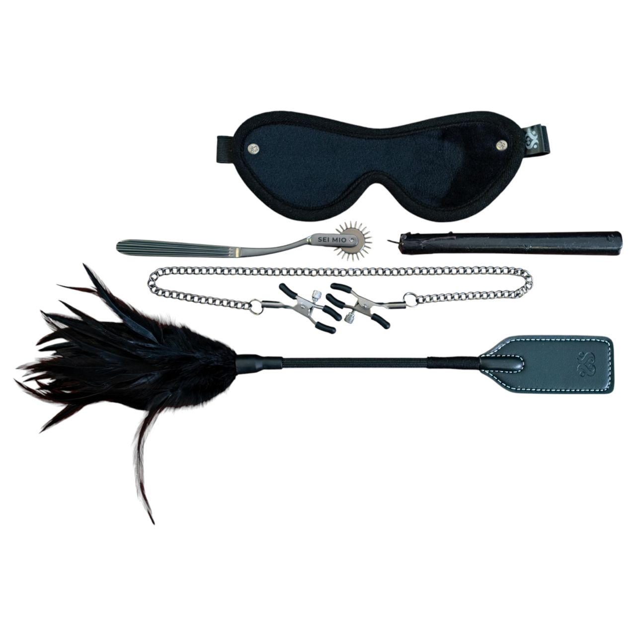 Sei Mio - 5 részes BDSM szett (fekete) Sei Mio - 5 részes BDSM szett (fekete)