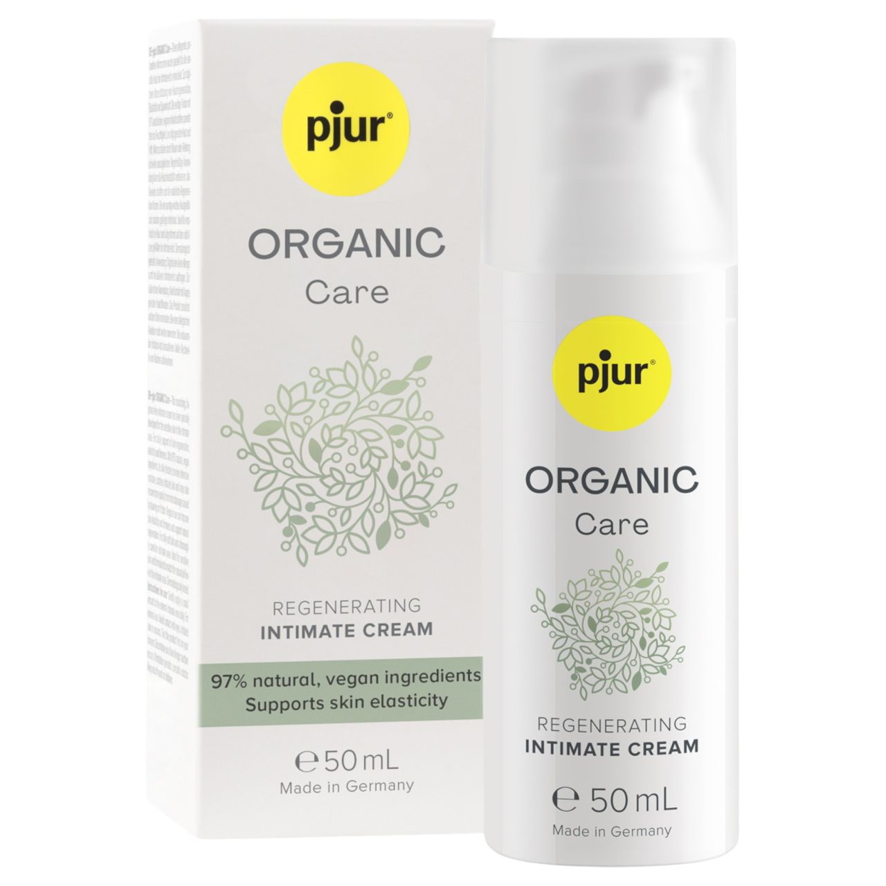 pjur Organic Care - regeneráló intim krém (50 ml) pjur Organic Care - regeneráló intim krém (50 ml)
