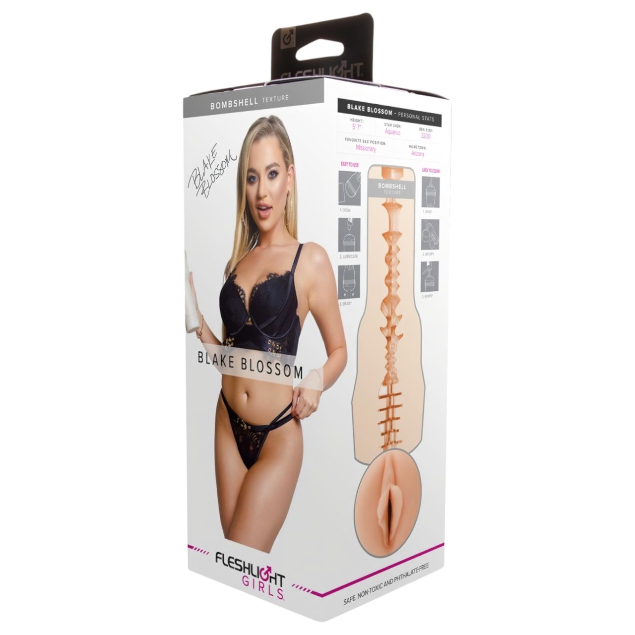 Fleshlight Blake Blossom Bombshell - élethű műpunci (testszínű)