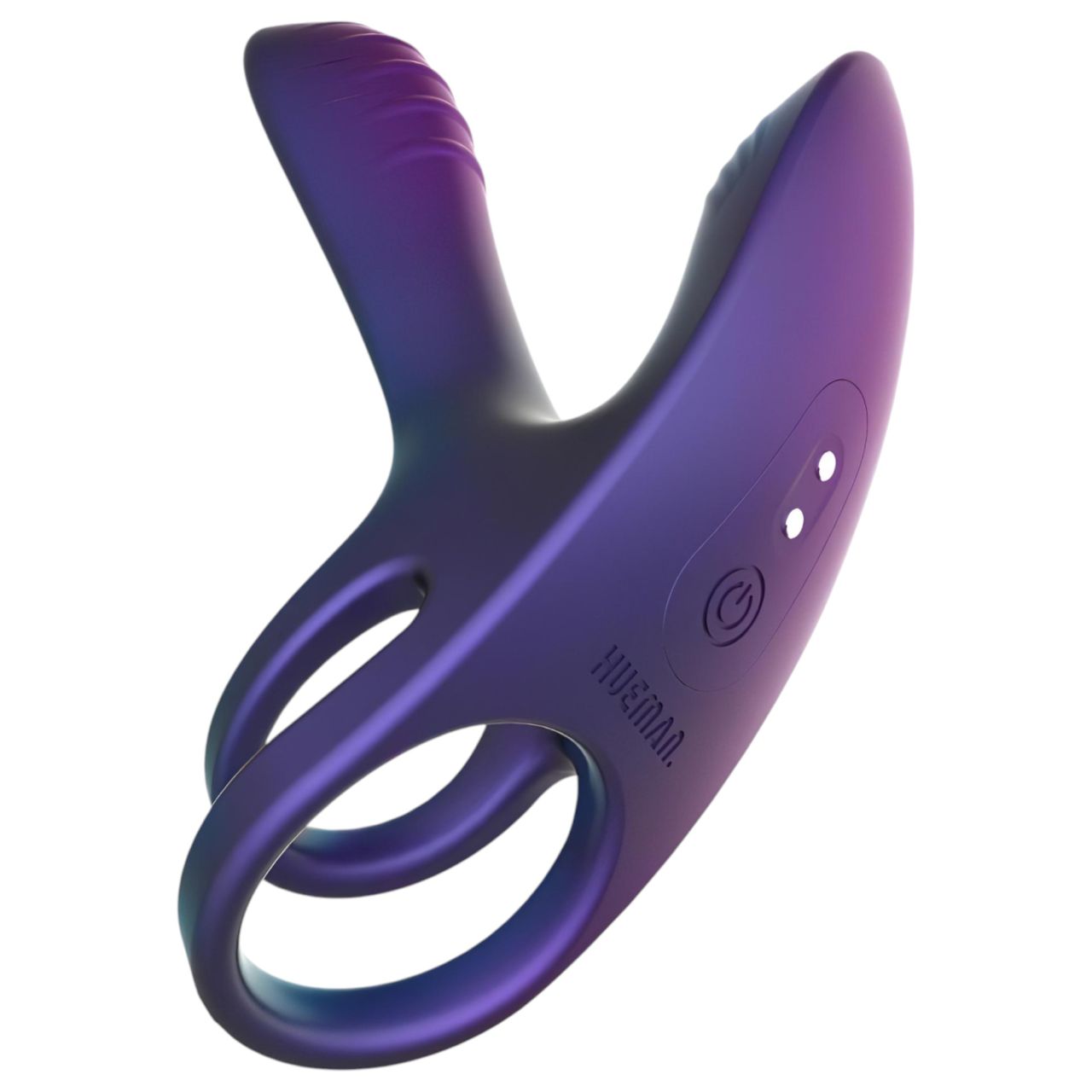 Hueman Infinity Ignite - vibrációs pénisz- és heregyűrű (lila) Hueman Infinity Ignite - vibrációs pénisz- és heregyűrű (lila)