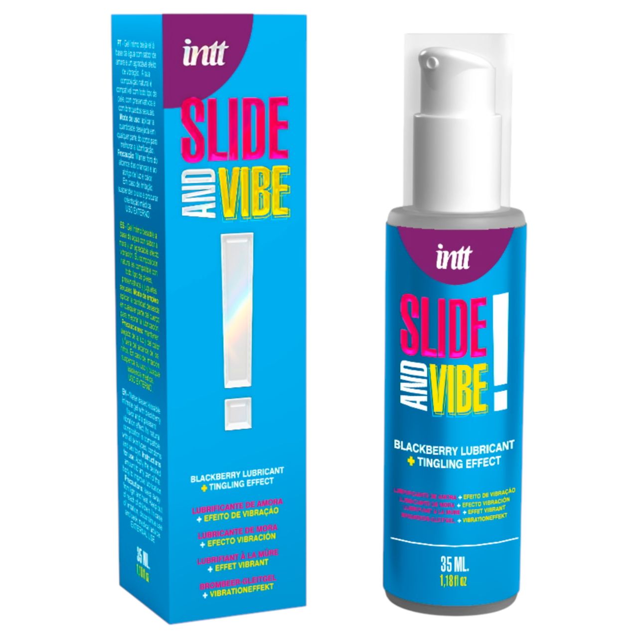 Intt - ehető, bizsergető intim síkosító gél - szeder (35 ml) Intt - ehető, bizsergető intim síkosító gél - szeder (35 ml)
