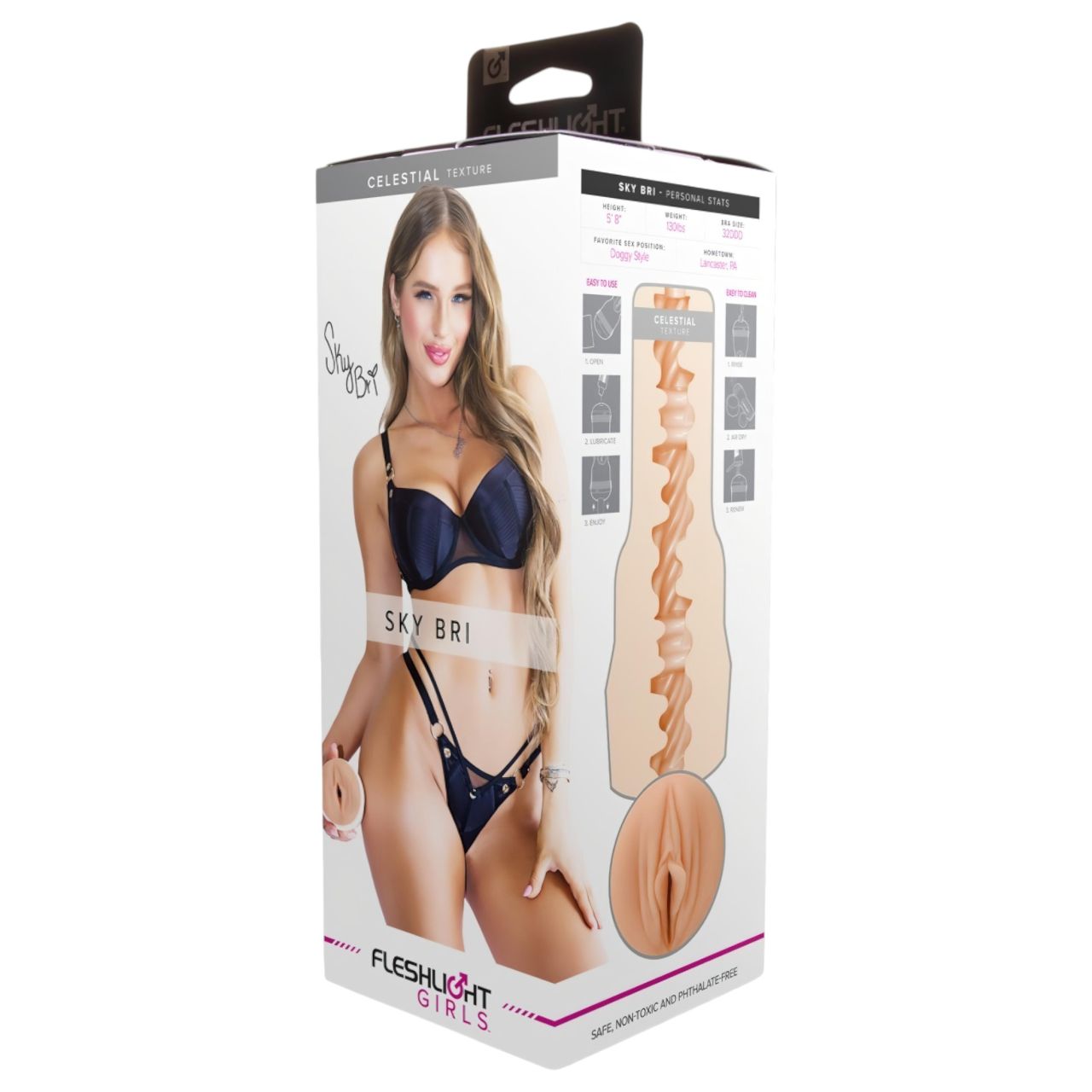 Fleshlight Sky Bri Celestial - élethű műpunci (testszínű)