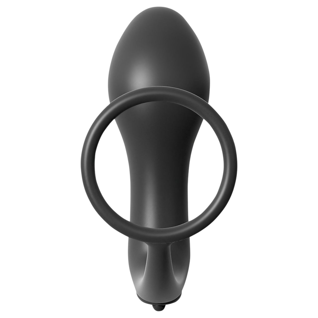 Pipedream - Analfantasy - ujj anál vibrátor péniszgyűrűvel (fekete)