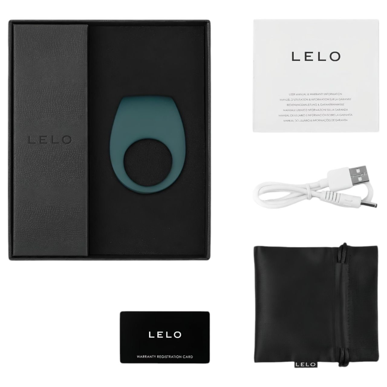 LELO Tor 2 - akkus, vibrációs péniszgyűrű (zöld) LELO Tor 2 - akkus, vibrációs péniszgyűrű (zöld)