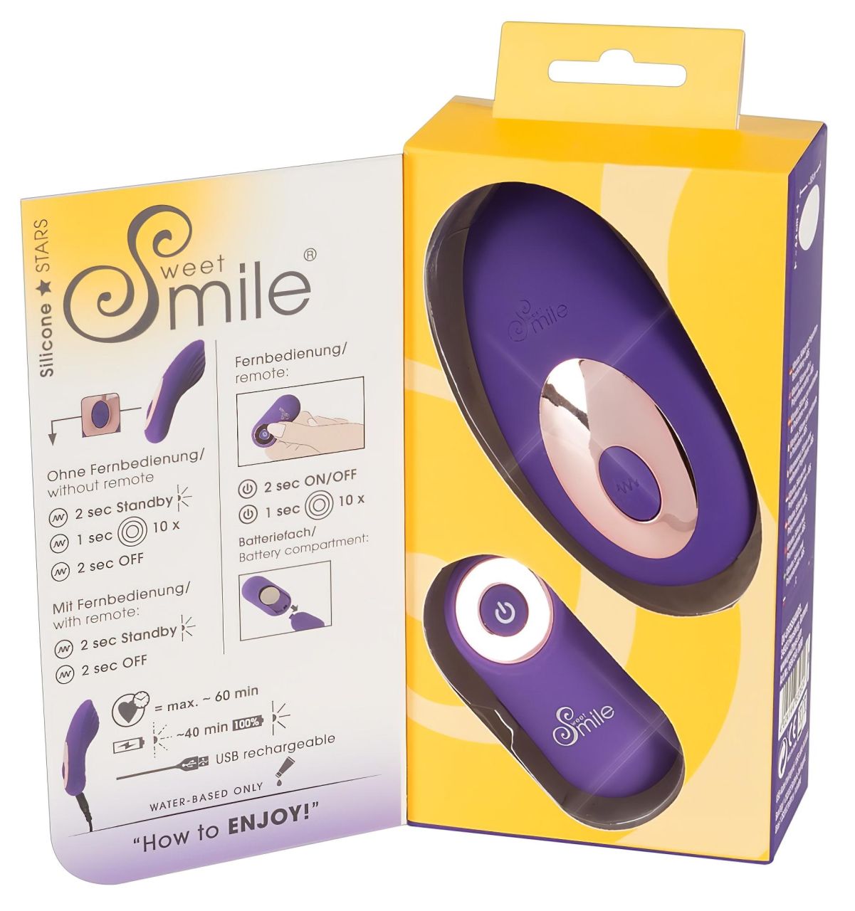 SMILE Panty - akkus, rádiós csikló vibrátor (lila) SMILE Panty - akkus, rádiós csikló vibrátor (lila)