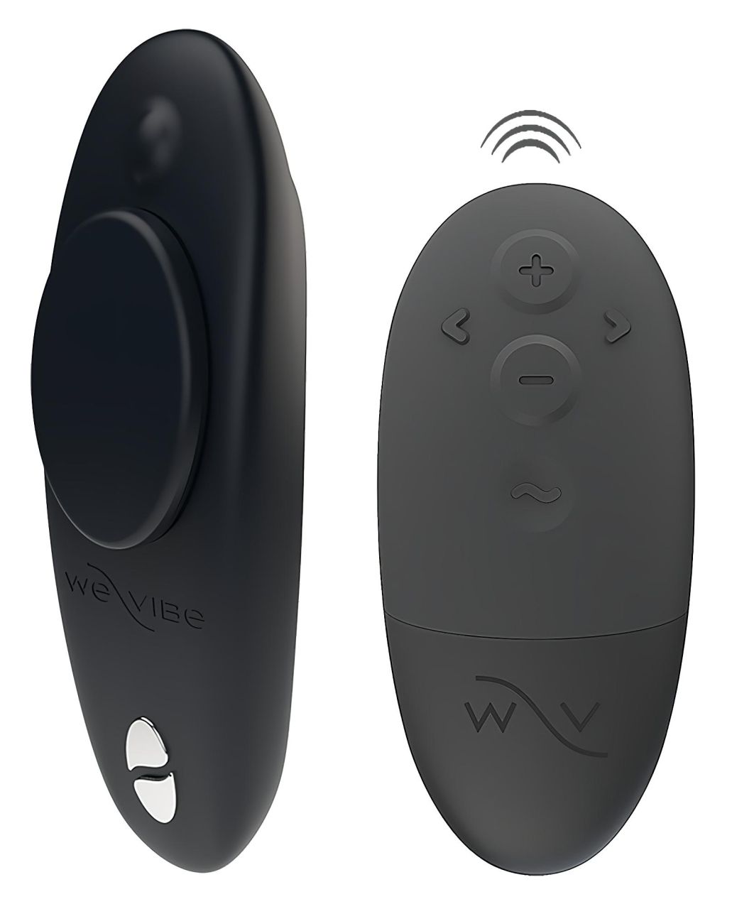 We-Vibe Moxie+ - App- és távirányítós csiklóvibrátor (fekete)