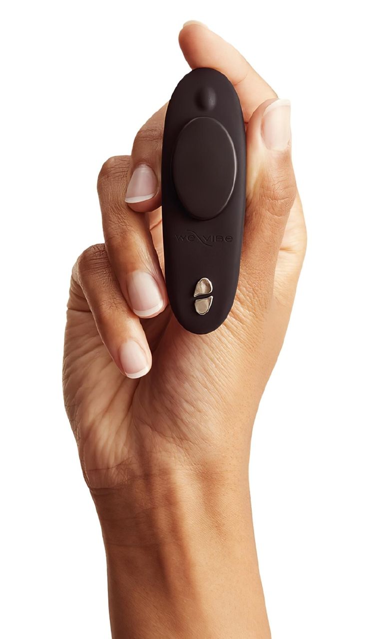 We-Vibe Moxie+ - App- és távirányítós csiklóvibrátor (fekete)