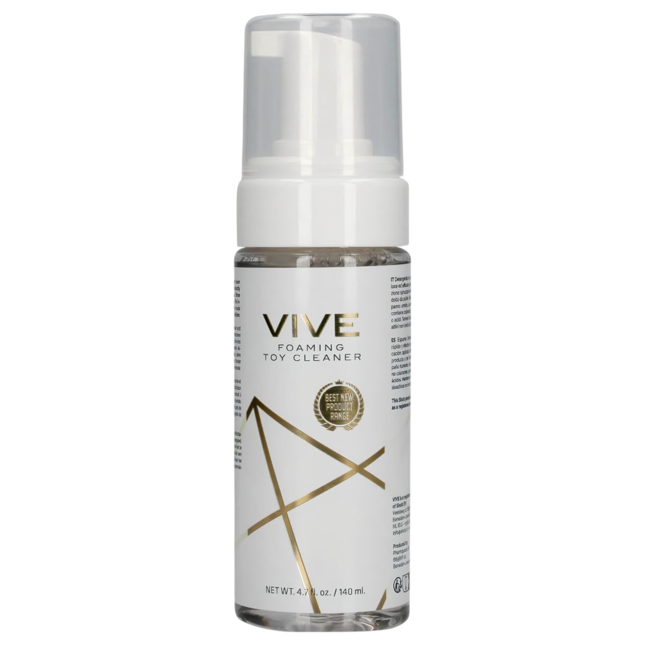 Vive - szexjáték tisztító hab (140 ml) Vive - szexjáték tisztító hab (140 ml)