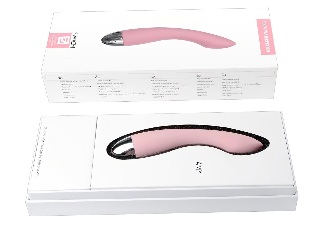 / Svakom Amy - akkus, G-pont vibrátor (pink)