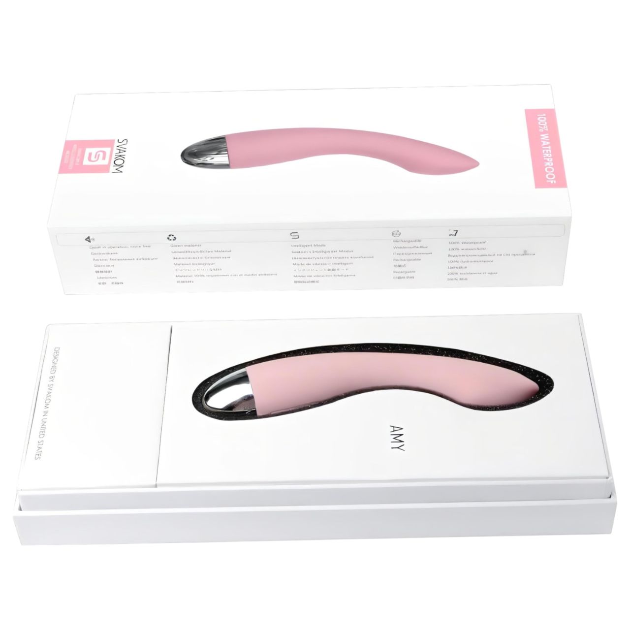 / Svakom Amy - akkus, G-pont vibrátor (pink)