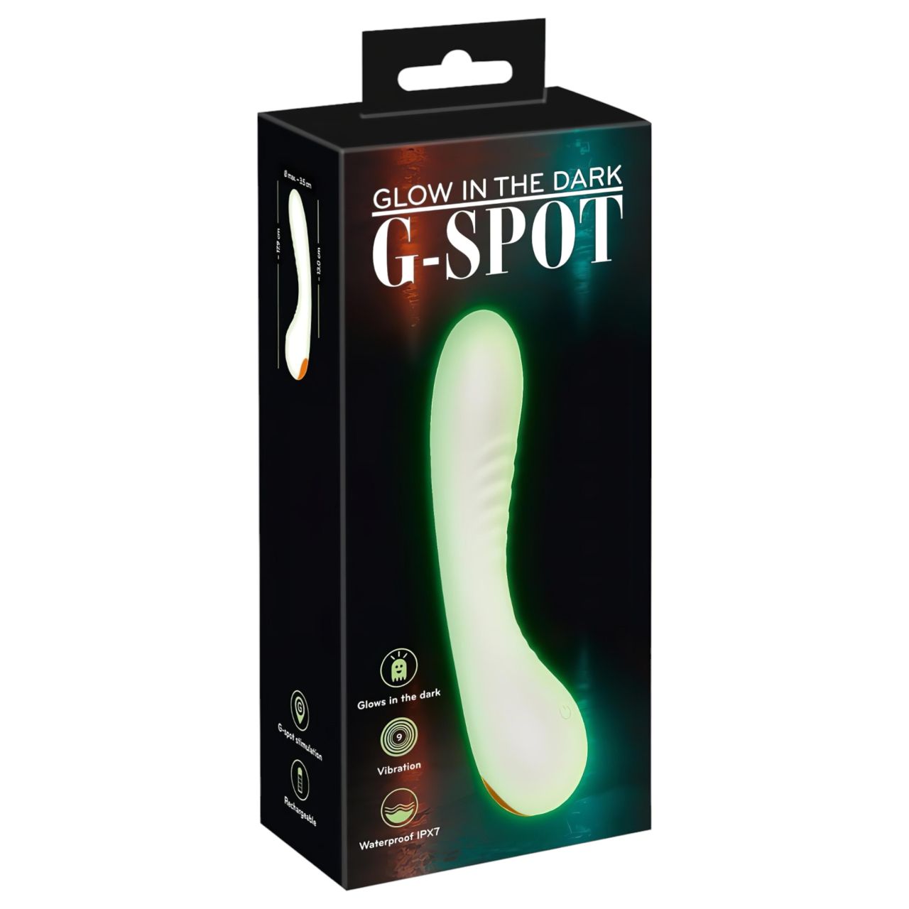 You2Toys Glow in the dark - foszforeszkáló G-pont vibrátor (fehér) You2Toys Glow in the dark - foszforeszkáló G-pont vibrátor (fehér)