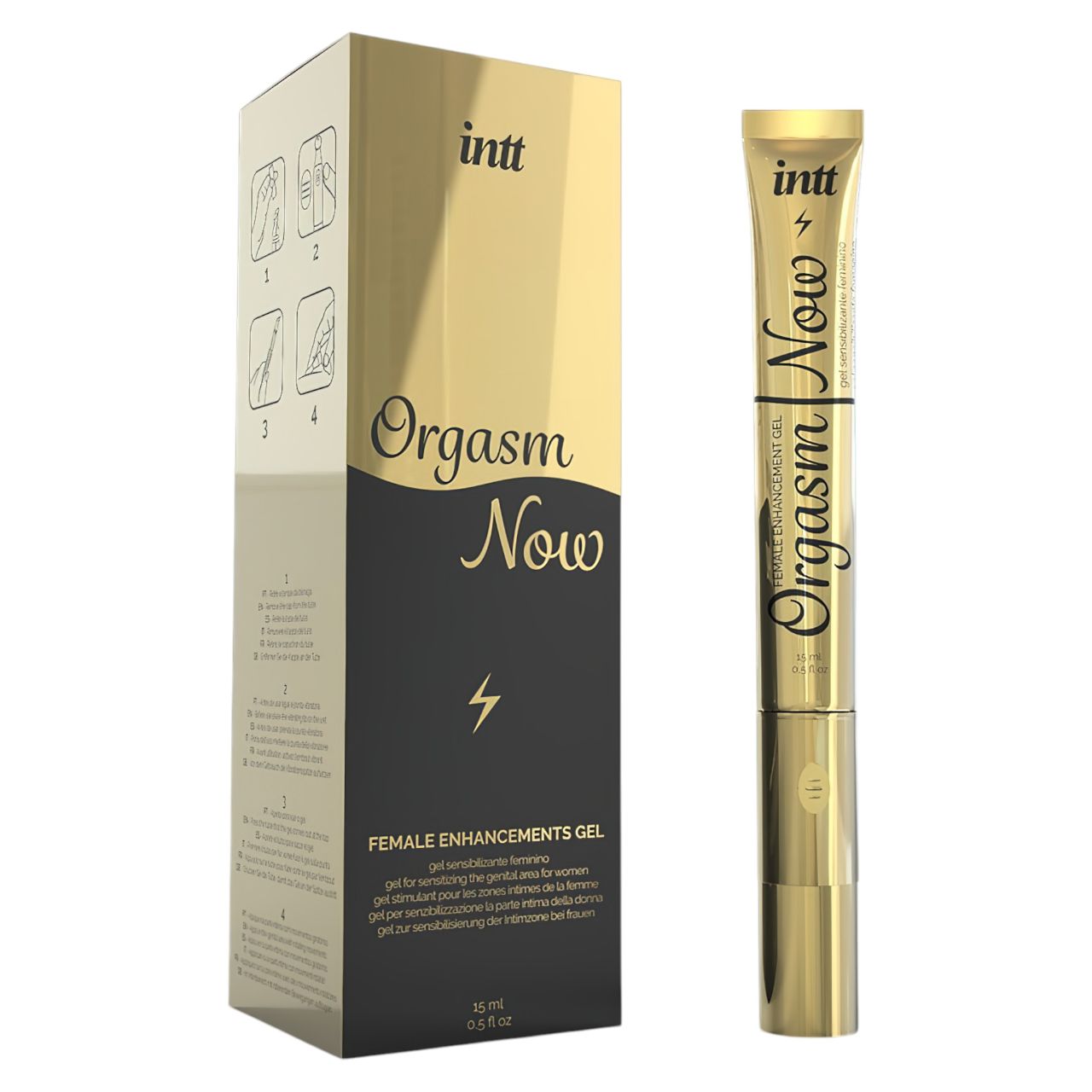 Intt Orgasm Now - klitorisz stimuláló gél nőknek (15 ml) Intt Orgasm Now - klitorisz stimuláló gél nőknek (15 ml)