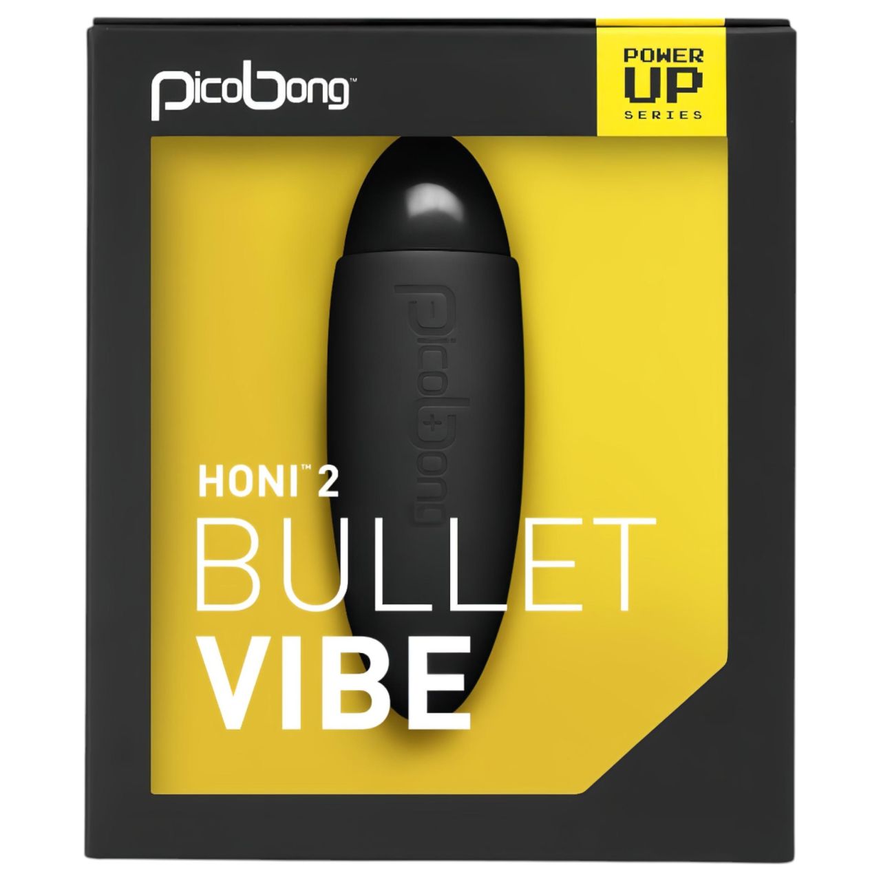 / Picobong Honi 2 - vízálló vibrációs tojás (fekete) / Picobong Honi 2 - vízálló vibrációs tojás (fekete)