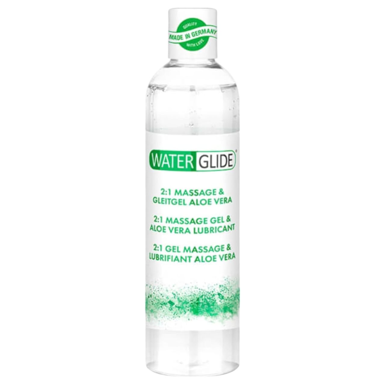 Waterglide 2in1 - aloe verás síkosító és masszázsgél (300 ml)