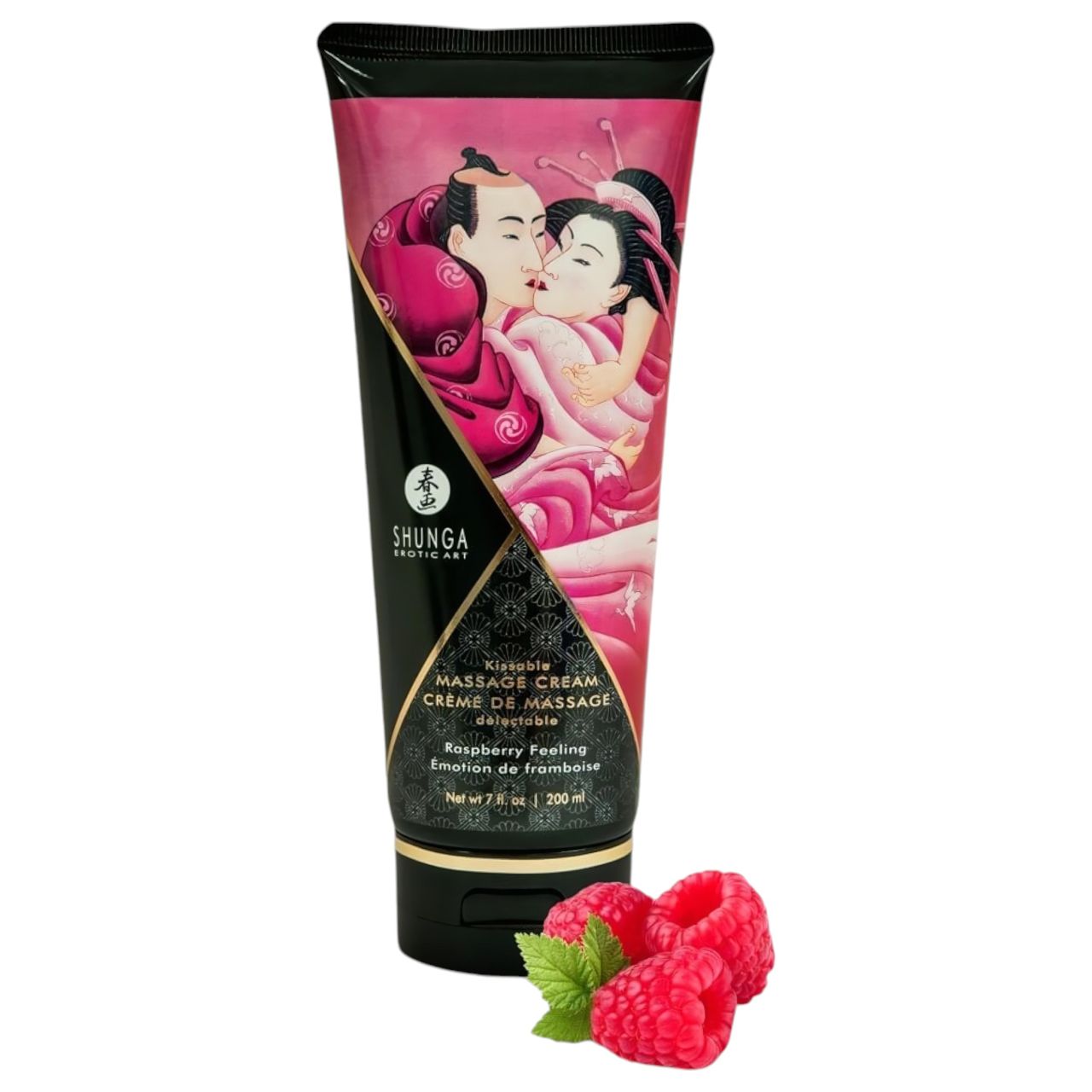 Shunga - masszázs krém - málna (200 ml) Shunga - masszázs krém - málna (200 ml)