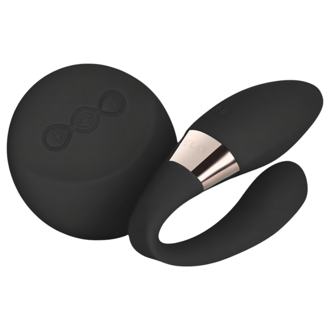 LELO Tiani Duo - szilikon párvibrátor (fekete) LELO Tiani Duo - szilikon párvibrátor (fekete)
