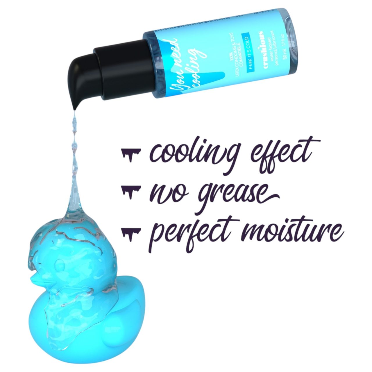 Crushious - hűsítő vízbázisú síkosító (50ml)