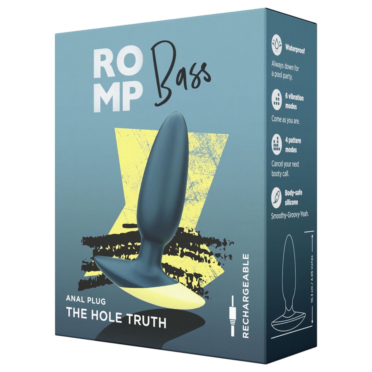 ROMP Bass - análvibrátor (zöld) ROMP Bass - análvibrátor (zöld)
