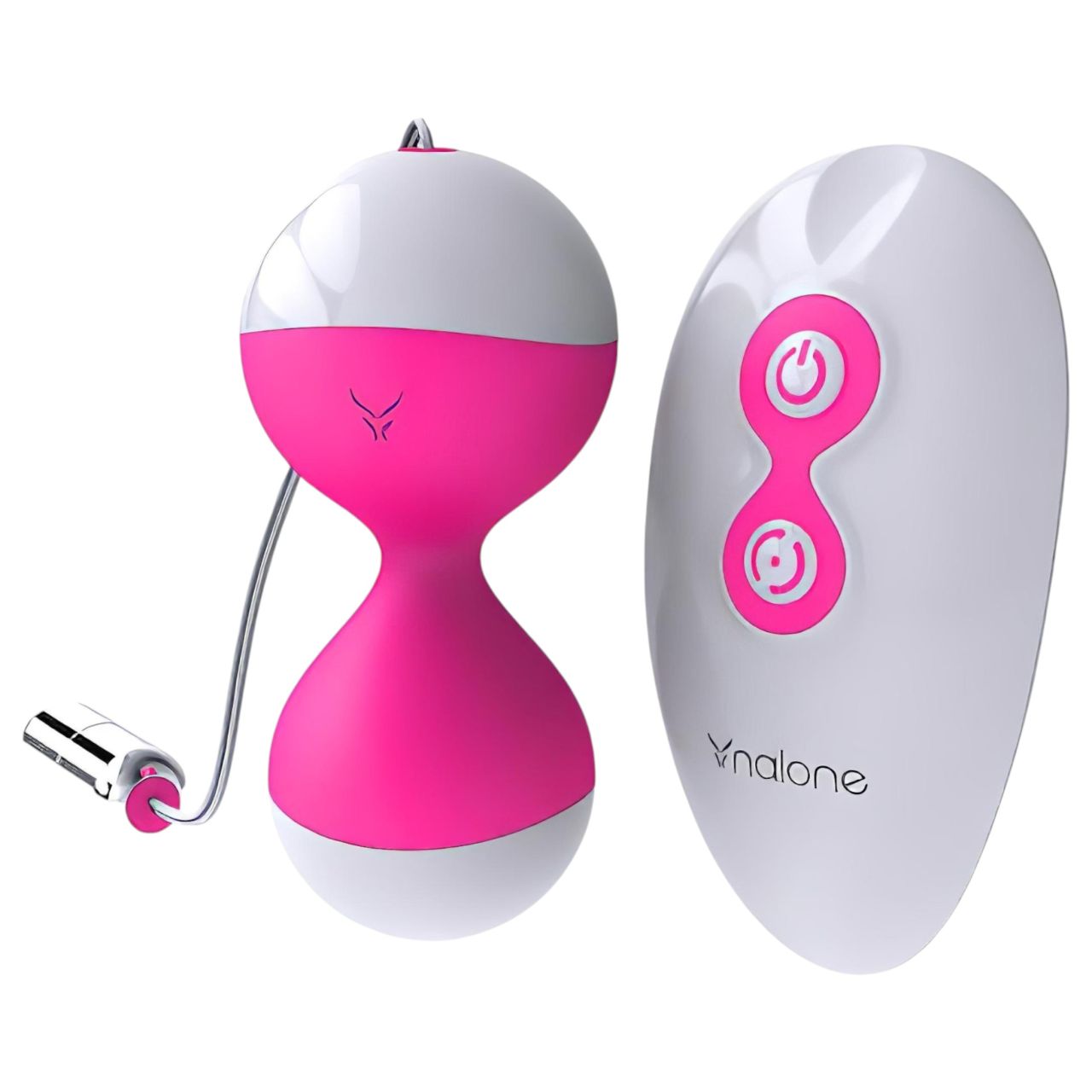 NALONE Miu Miu - akkus, rádiós gésagolyó duó (pink) NALONE Miu Miu - akkus, rádiós gésagolyó duó (pink)