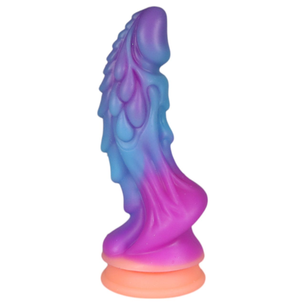 OgazR - világító sárkány dildó - 22 cm (lila-rózsaszín) OgazR - világító sárkány dildó - 22 cm (lila-rózsaszín)