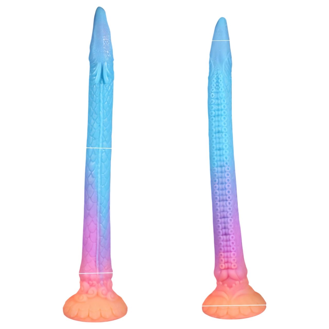 OgazR XXL Eel - foszforeszkáló anál dildó - 47 cm (pink) OgazR XXL Eel - foszforeszkáló anál dildó - 47 cm (pink)