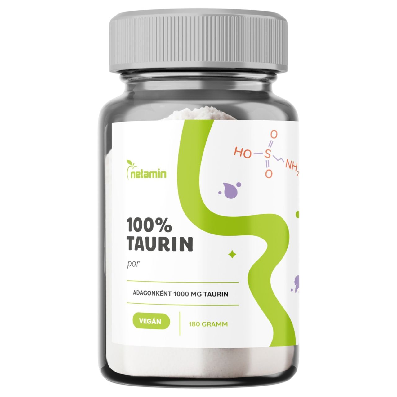 Netamin 100% Taurin - étrend-kiegészítő por (180 g) Netamin 100% Taurin - étrend-kiegészítő por (180 g)
