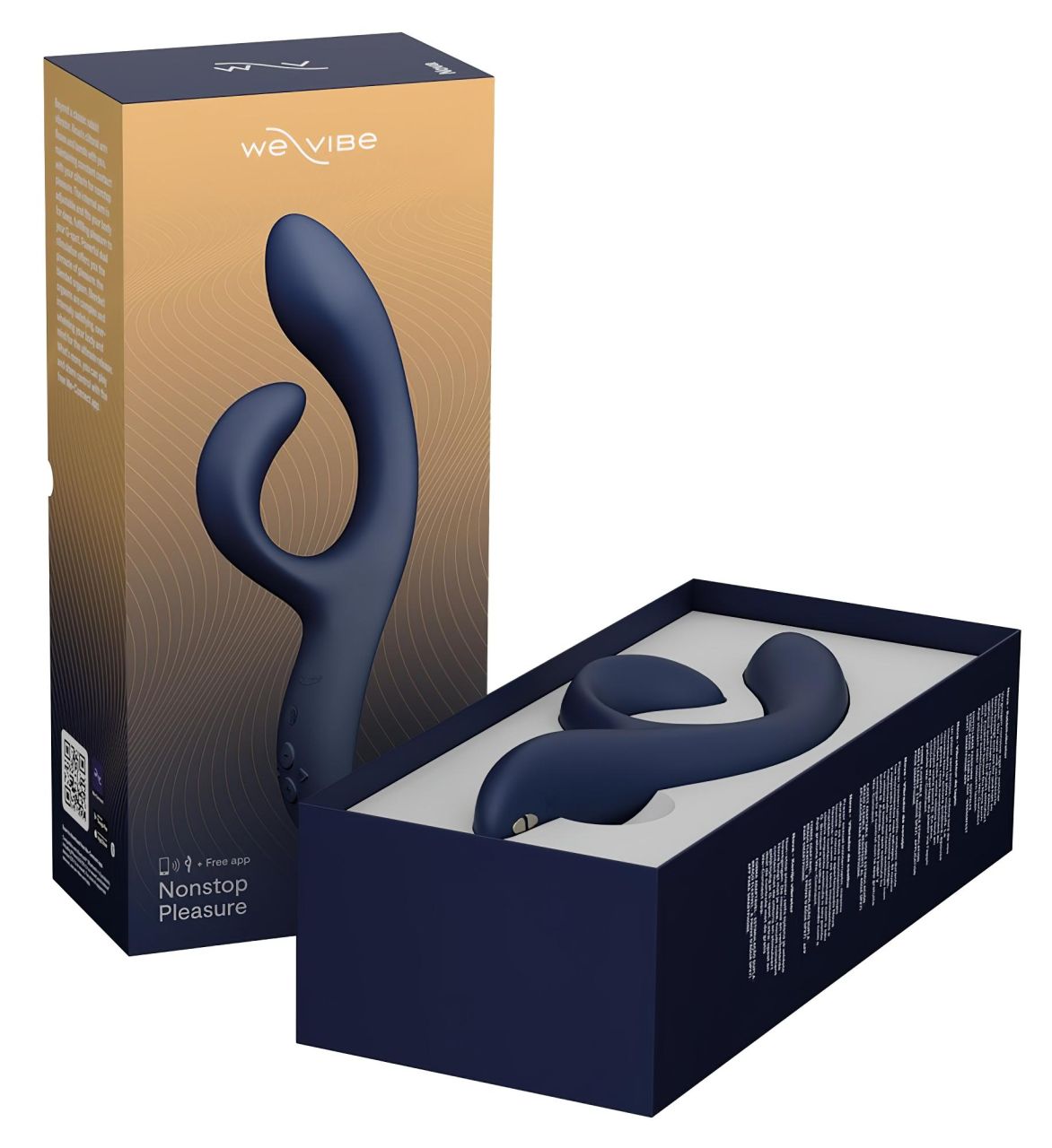 We-Vibe Nova 2 - App-vezérelt flexibilis csiklókaros vibrátor (kék) We-Vibe Nova 2 - App-vezérelt flexibilis csiklókaros vibrátor (kék)