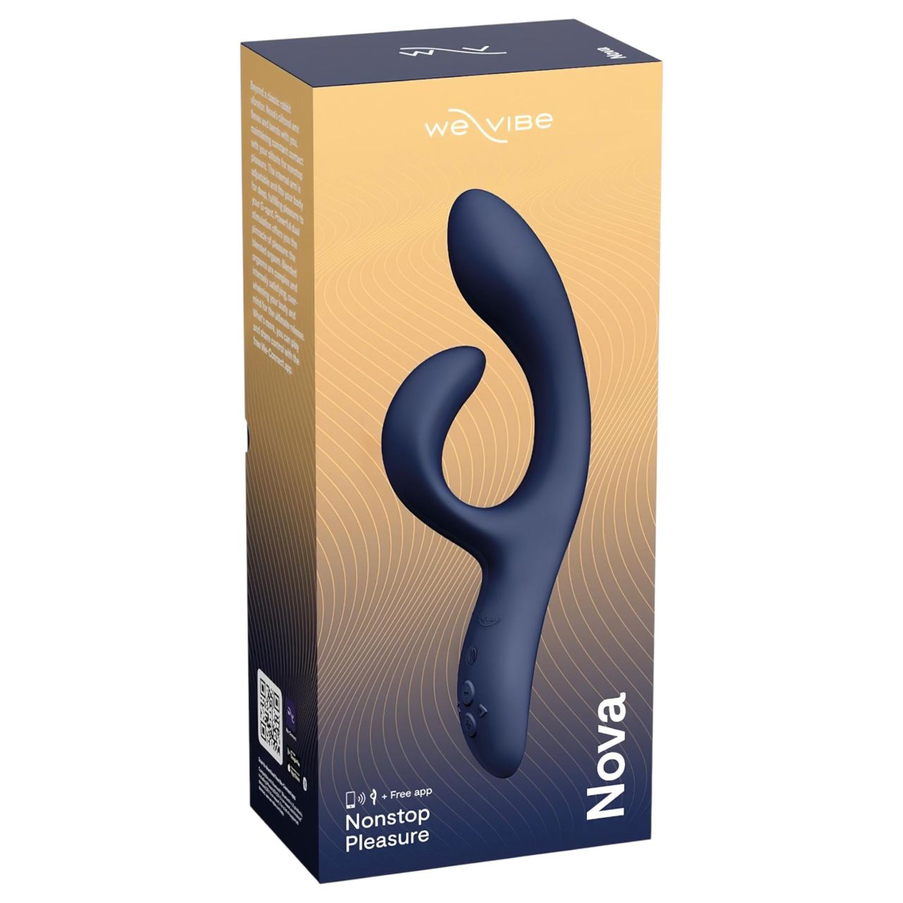 We-Vibe Nova 2 - App-vezérelt flexibilis csiklókaros vibrátor (kék) We-Vibe Nova 2 - App-vezérelt flexibilis csiklókaros vibrátor (kék)