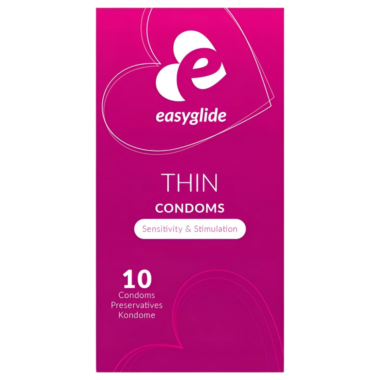 EasyGlide Ultra Thin - vékony óvszer (10 db) EasyGlide Ultra Thin - vékony óvszer (10 db)