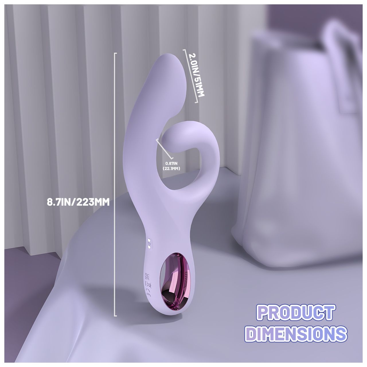Sex HD - csiklókaros G-pont vibrátor (lila) Sex HD - csiklókaros G-pont vibrátor (lila)