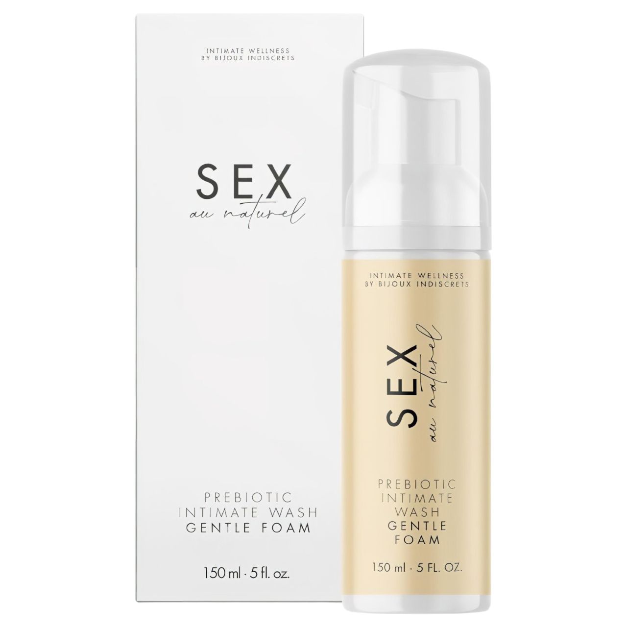 Bijoux Indiscrets Sex au Naturel - prebiotikus intim mosakodó hab (150ml) Bijoux Indiscrets Sex au Naturel - prebiotikus intim mosakodó hab (150ml)
