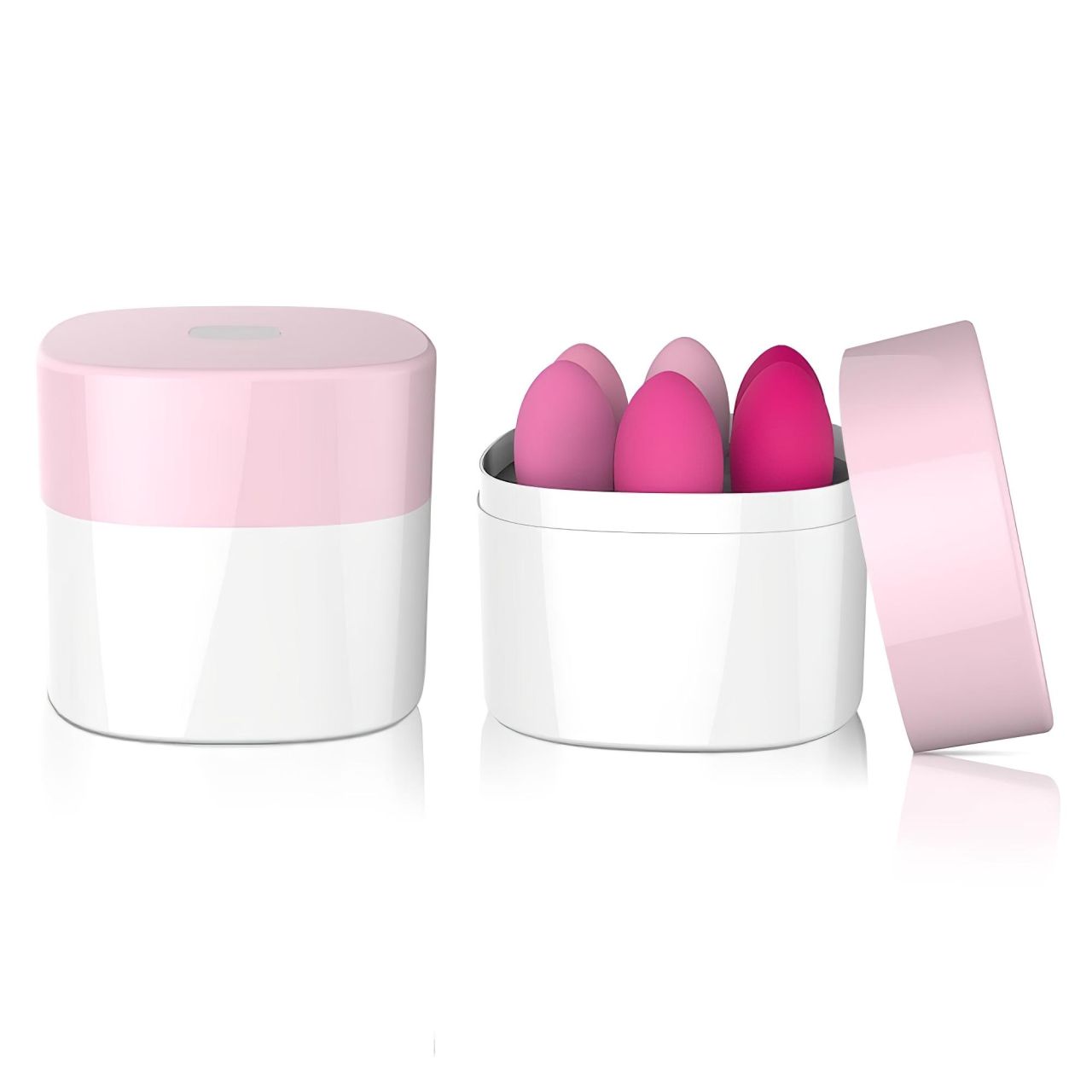 Sex HD Eggs - 6 db-os kegel golyó szett (pink) Sex HD Eggs - 6 db-os kegel golyó szett (pink)