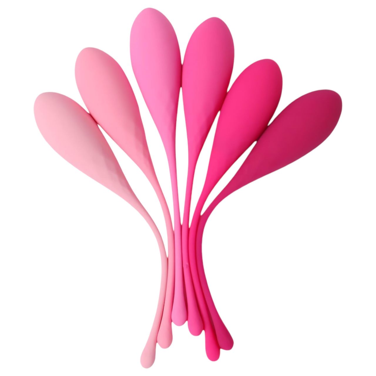 Sex HD Eggs - 6 db-os kegel golyó szett (pink) Sex HD Eggs - 6 db-os kegel golyó szett (pink)