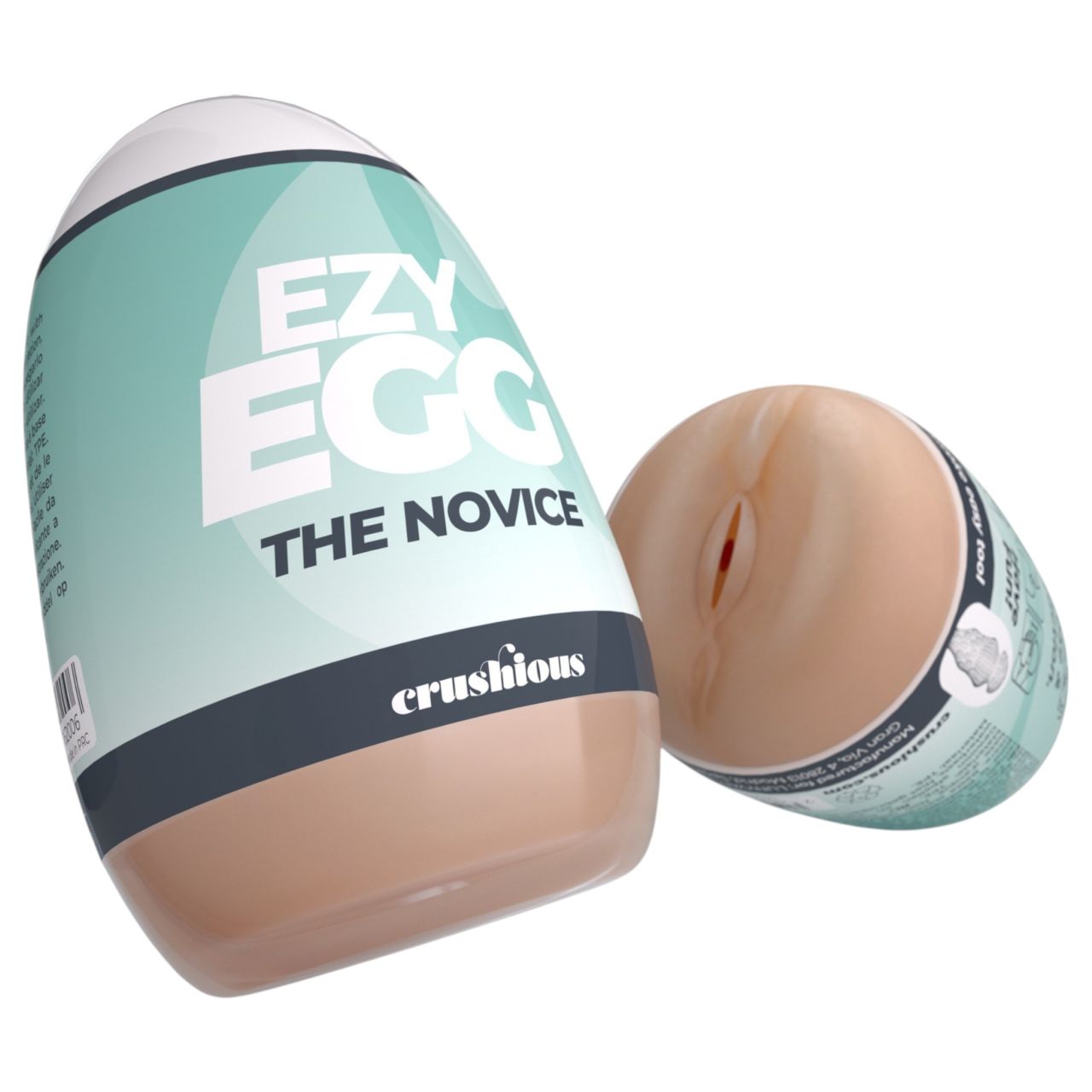 Crushious Ezy Egg The Novice - maszturbátor tojás (testszínű)