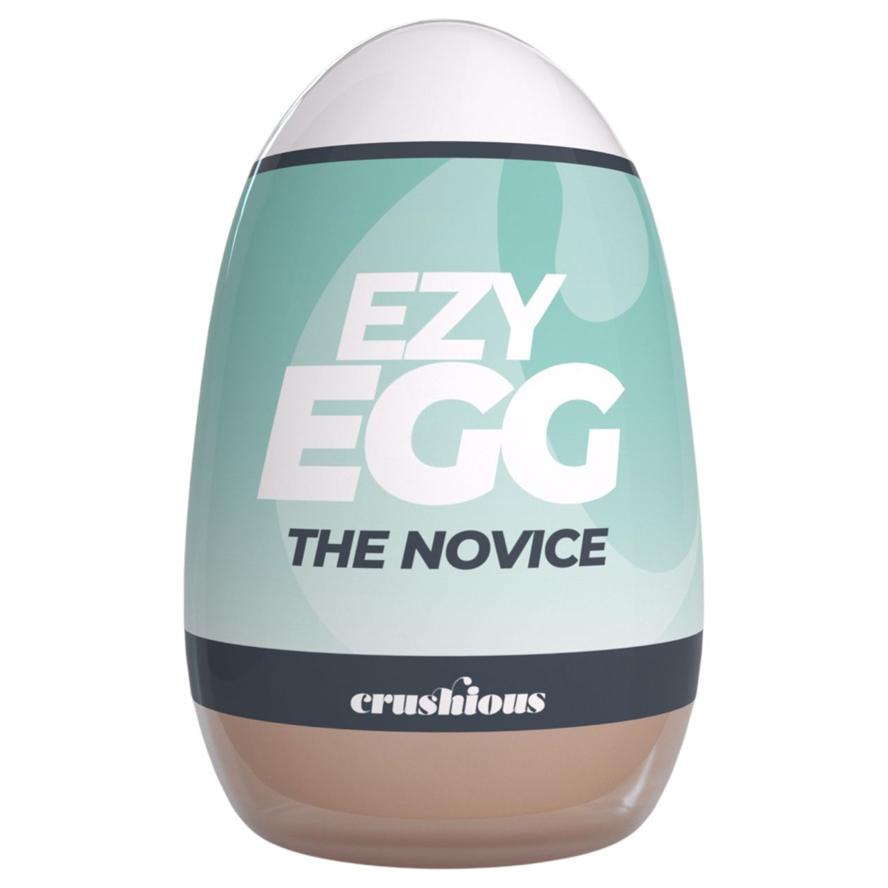 Crushious Ezy Egg The Novice - maszturbátor tojás (testszínű)