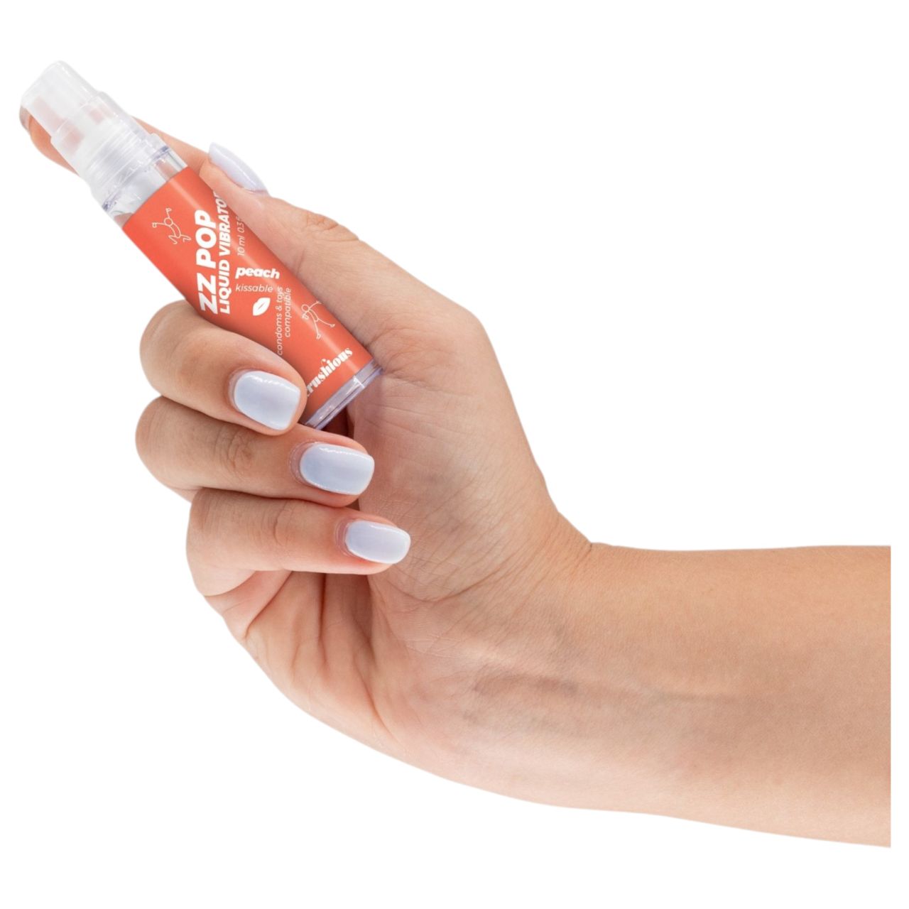Crushious ZZ POP - ehető folyékony vibrátor, barack (10ml) Crushious ZZ POP - ehető folyékony vibrátor, barack (10ml)
