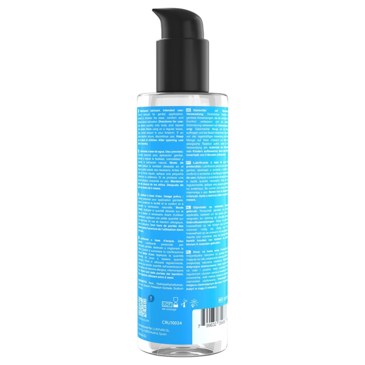 Crushious - vízbázisú síkosító (250ml)