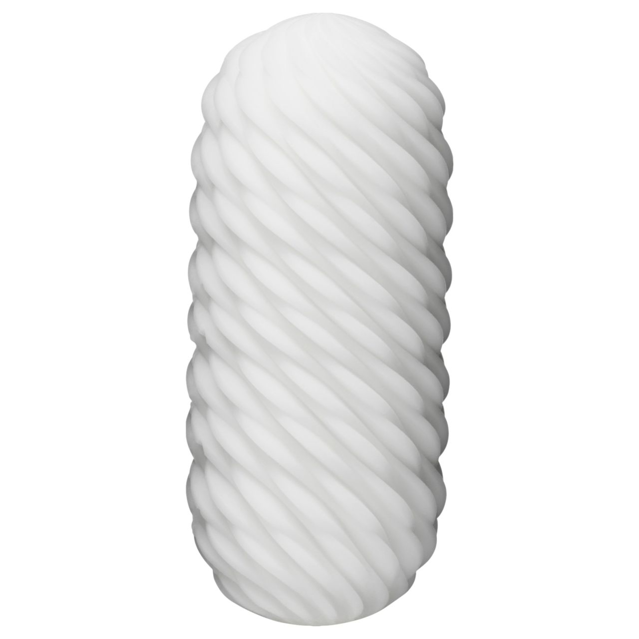 TENGA 3Dx Flow - hullámos mintás maszturbátor (fehér)