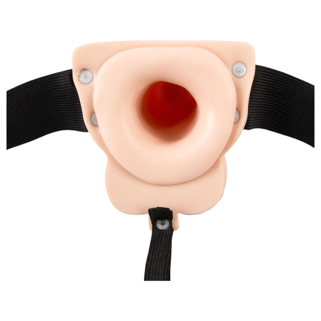 You2Toys Strap-on - üreges, felcsatolható vibrátor (testszínű) You2Toys Strap-on - üreges, felcsatolható vibrátor (testszínű)