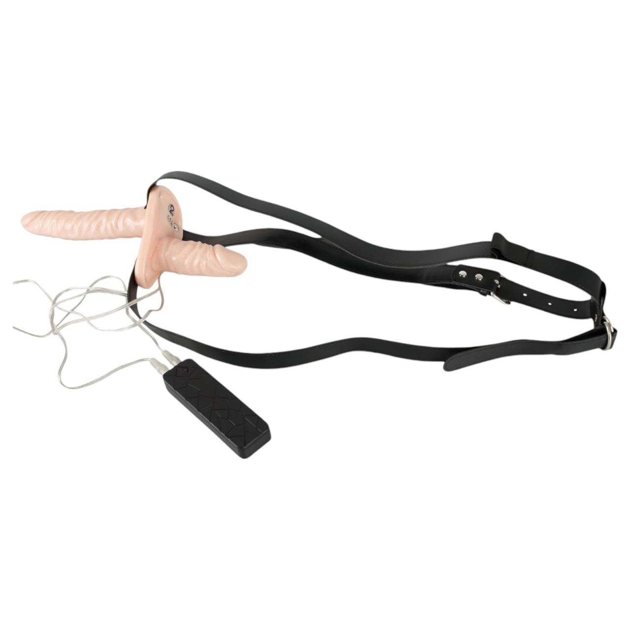 / You2Toys - felcsatolható duó vibrátor- natúr / You2Toys - felcsatolható duó vibrátor- natúr