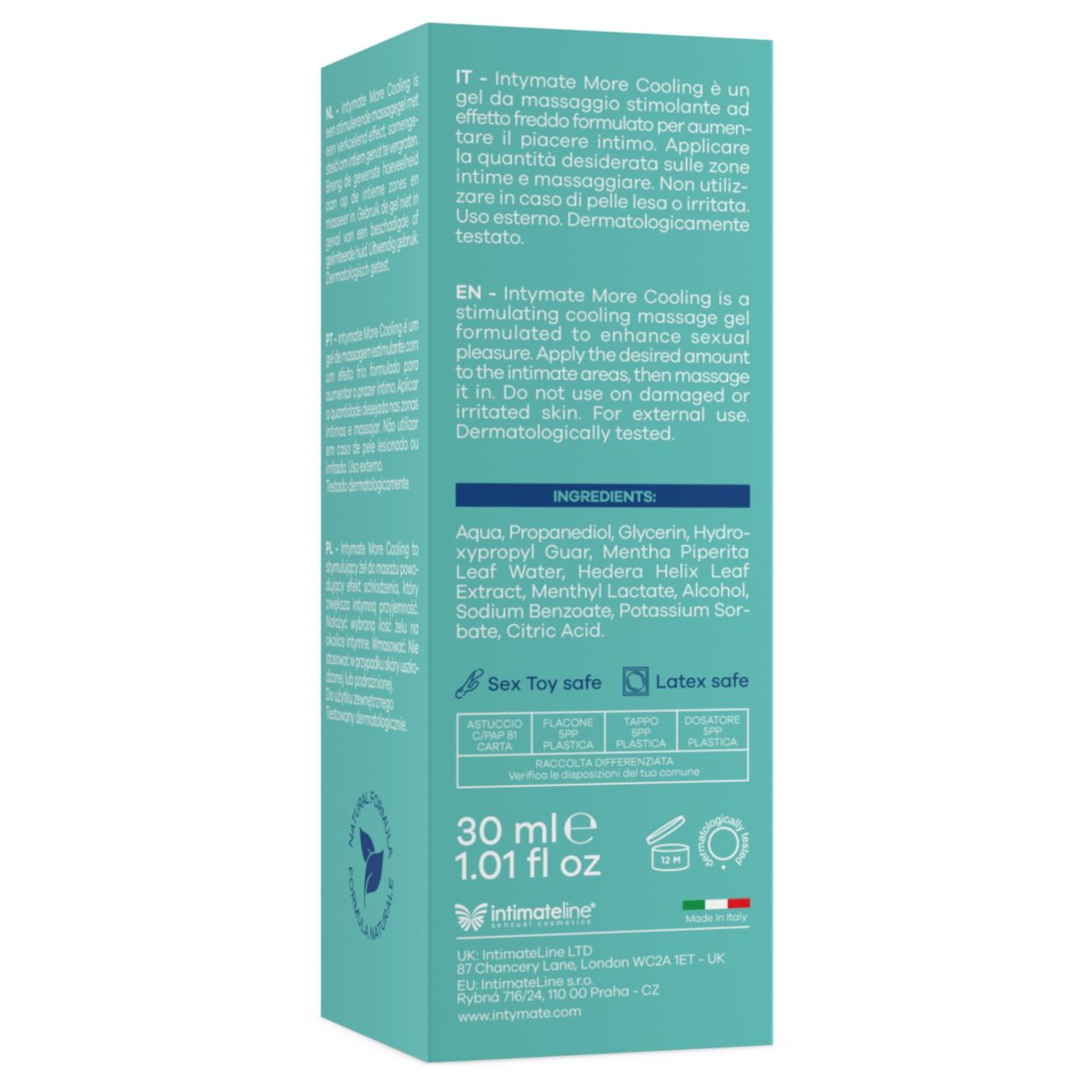 Intimateline Intymate More - hűsítő izgató gél (30ml) Intimateline Intymate More - hűsítő izgató gél (30ml)