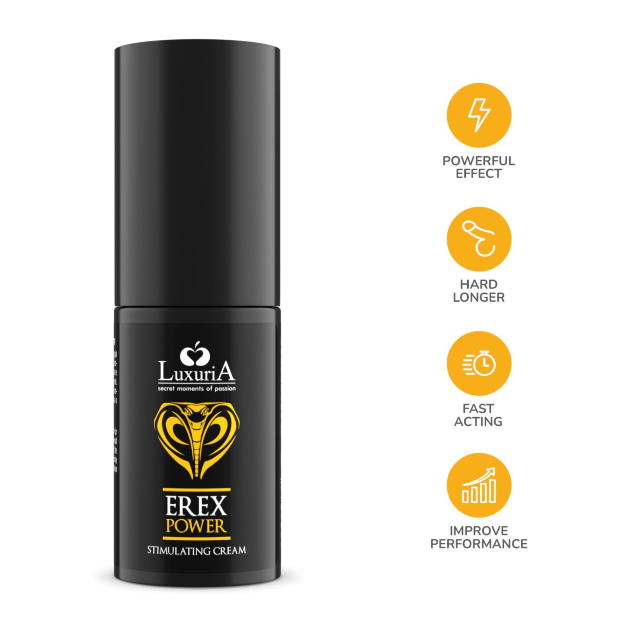 Intimateline Luxuria Erex Power - stimuláló intim krém (30ml)