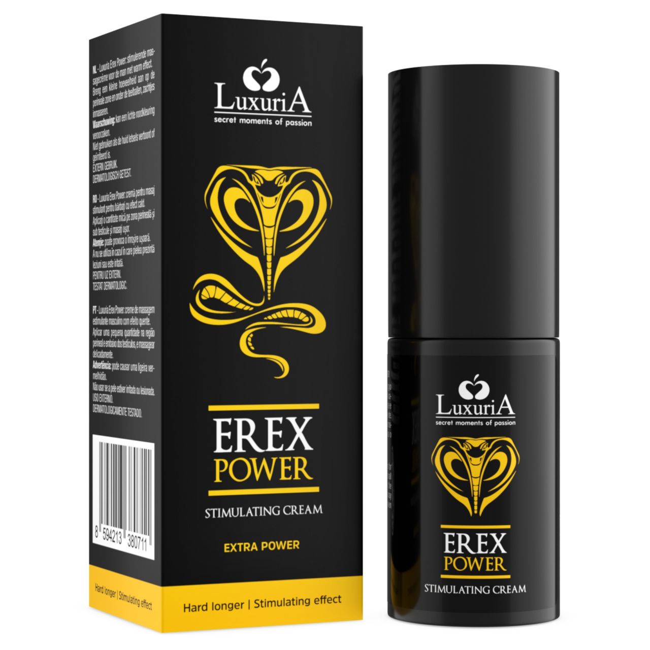 Intimateline Luxuria Erex Power - stimuláló intim krém (30ml)