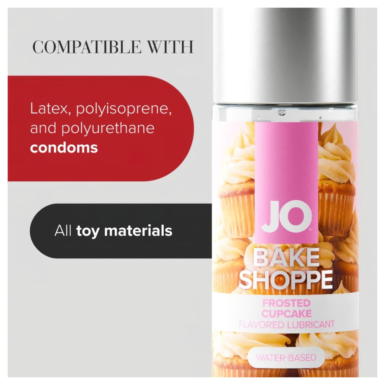 System JO Bake Shoppe - ízes síkosító, cukormázas muffin (60ml) System JO Bake Shoppe - ízes síkosító, cukormázas muffin (60ml)