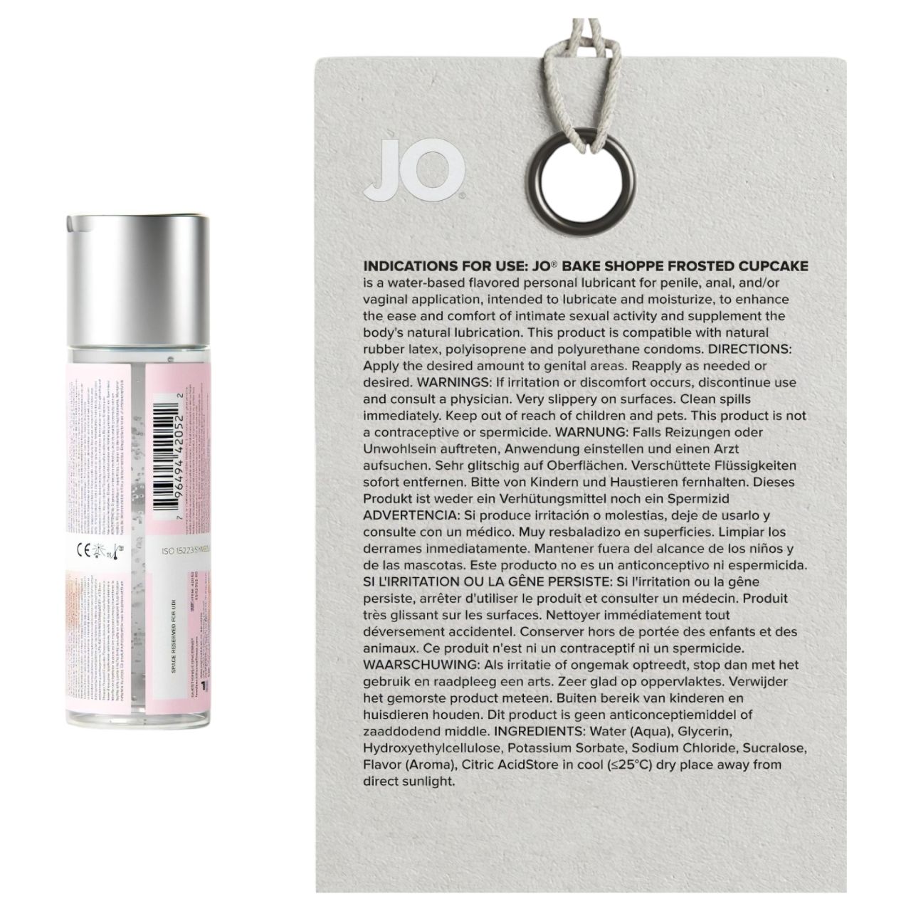 System JO Bake Shoppe - ízes síkosító, cukormázas muffin (60ml) System JO Bake Shoppe - ízes síkosító, cukormázas muffin (60ml)