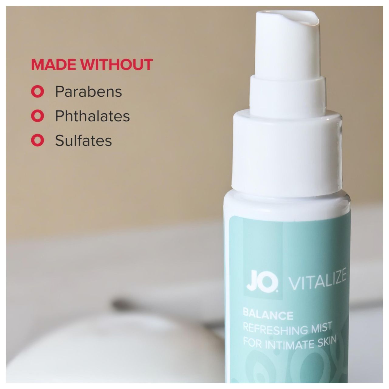 System JO Vitalize - intim frissítő permet (60ml)
