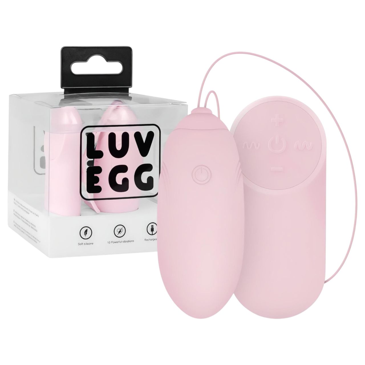 LUV EGG - hordható akkus, rádiós vibrációs tojás (pink) LUV EGG - hordható akkus, rádiós vibrációs tojás (pink)
