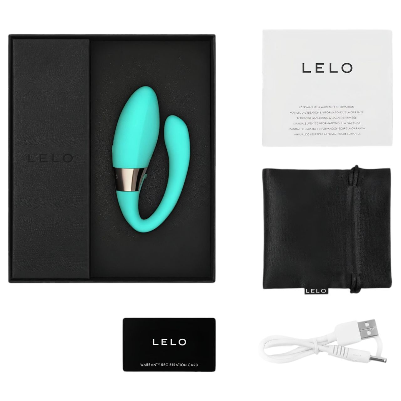 LELO Tiani Harmony - App-vezérelt párvibrátor (türkiz) LELO Tiani Harmony - App-vezérelt párvibrátor (türkiz)